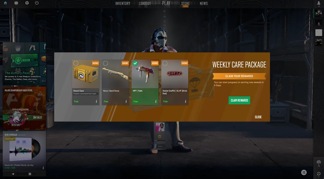 CS2 Weekly Drops